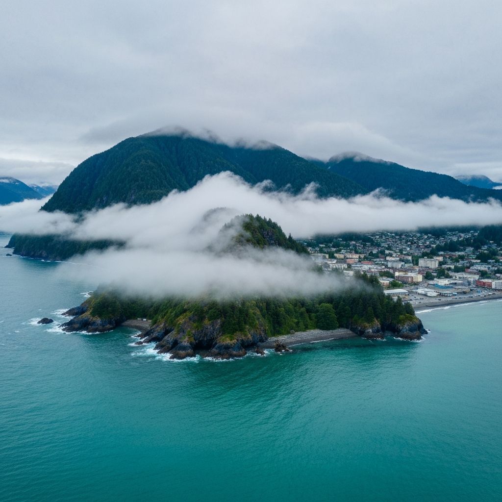 Alaska coastline